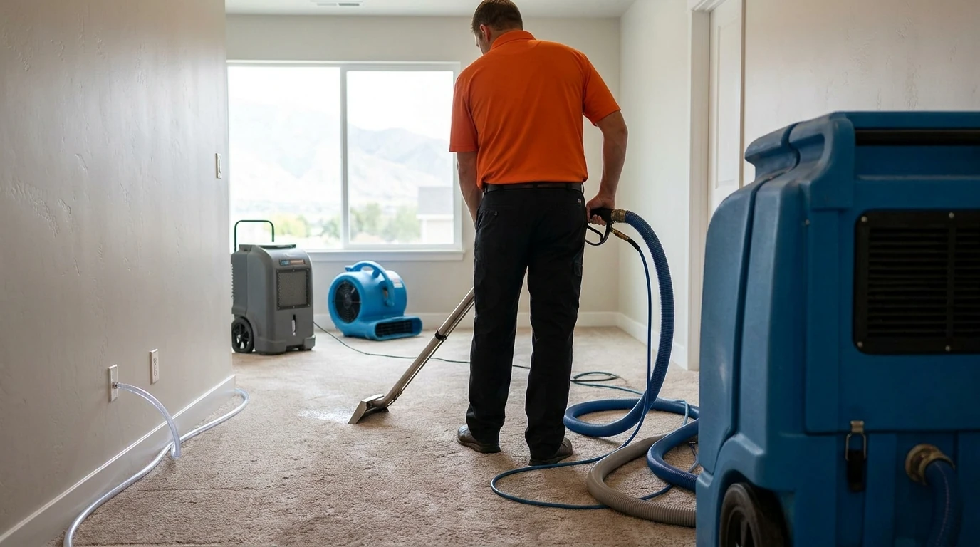 Water Damage Restoration in American Fork, Utah: What a Service Call Actually Includes