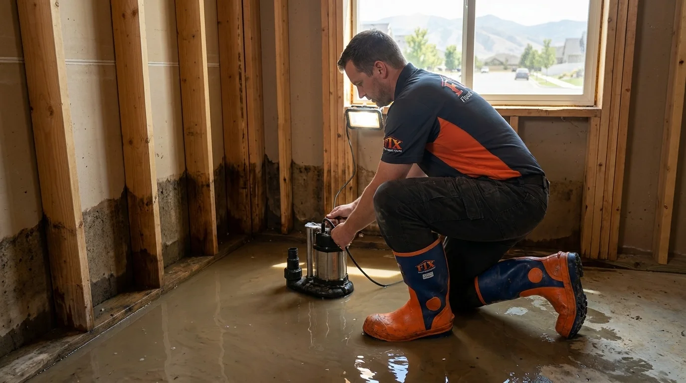 Emergency Basement Flooding Cleanup in American Fork